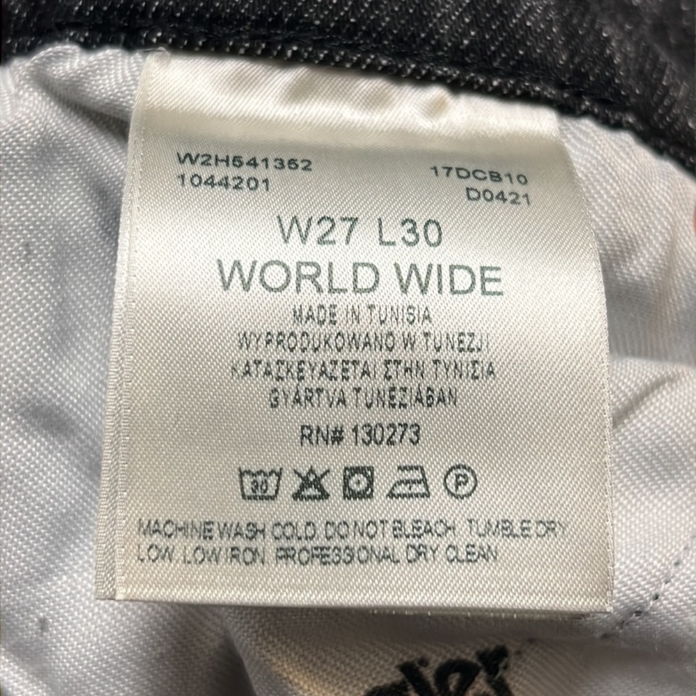 Wrangler Wide Leg Jeans Size 27 - Picture 6 of 7